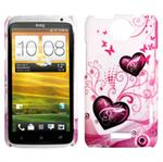 HTC ONE X Dobbelt Hjerte Cover 